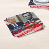 Verkiezingsinmenging Kartonnen Onderzetters (Gekanteld)