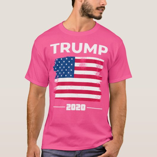 Verkiezingsjaar VS Trump T-shirt (Voorkant)