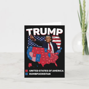 Verkiezingskaart 2024 Verenigde Staten van Amerika Kaart