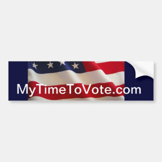 Verkiezingskiezers in 2012 bumpersticker