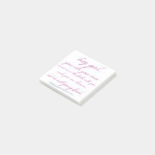 Verkiezingsnota's 2024   Hey Girl   Uw stem Post-it® Notes