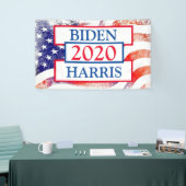 Verkiezingsondersteuning voor Biden en Harris 2020 Spandoek (Beurs)