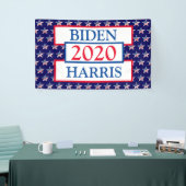 Verkiezingsondersteuning voor Biden en Harris 2020 Spandoek (Beurs)