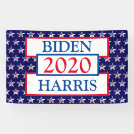 Verkiezingsondersteuning voor Biden en Harris 2020 Spandoek
