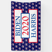 Verkiezingsondersteuning voor Biden en Harris 2020 Spandoek (Verticaal)