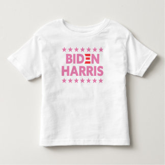 Verkiezingsondersteuning voor Biden/Harris Roze st Kinder Shirts