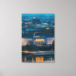 Verkiezingspaleis Koblenz Canvas Afdruk