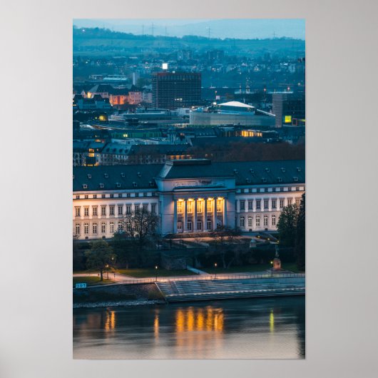 Verkiezingspaleis Koblenz Poster (Voorkant)