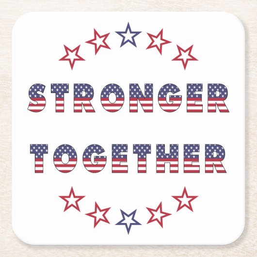 Verkiezingspartij VS Collectie! Kartonnen Onderzetters (Voorkant)