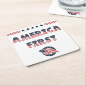 Verkiezingspartij VS Collectie! Kartonnen Onderzetters (Schuin)