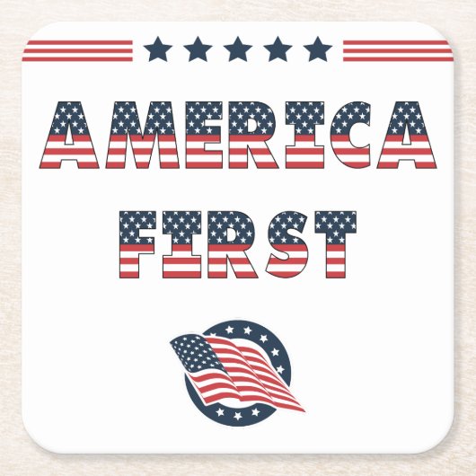 Verkiezingspartij VS Collectie! Kartonnen Onderzetters (Voorkant)