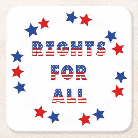 Verkiezingspartij VS Collectie! Kartonnen Onderzetters (Voorkant)