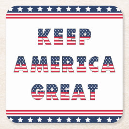 Verkiezingspartij VS Collectie! Kartonnen Onderzetters