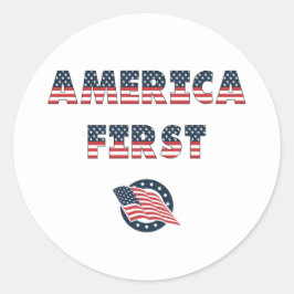 Verkiezingspartij VS Collectie! Ronde Sticker