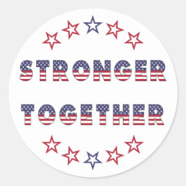 Verkiezingspartij VS Collectie! Ronde Sticker