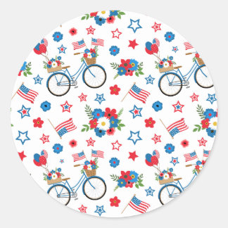 Verkiezingspartij VS Collectie! Ronde Sticker