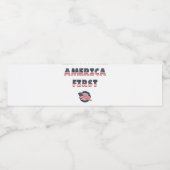 Verkiezingspartij VS Collectie! Waterfles Etiket (Enkel label)