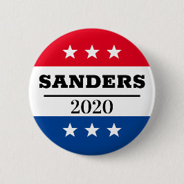 Verkiezingspin Sanders 2020 Ronde Button 5,7 Cm