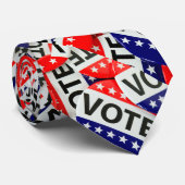 Verkiezingspins Stropdas (Opgerold)