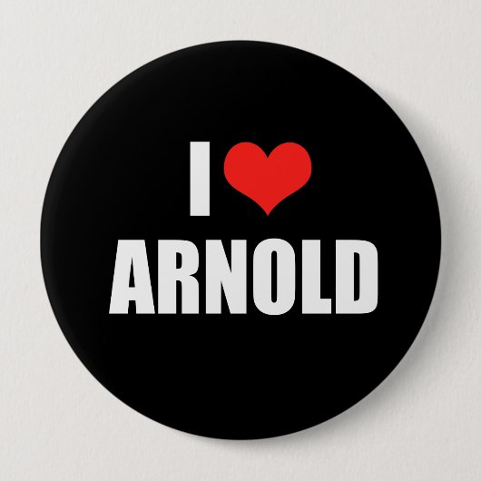 Verkiezingsrooster ARNOLD SCHWARZENEGGER Ronde Button 4,0 Cm (Voorkant)