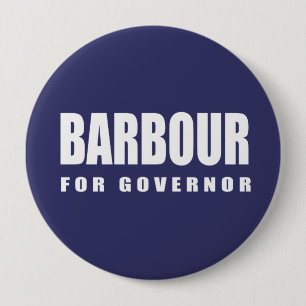 Verkiezingsrooster HALEY BARBOUR Ronde Button 4,0 Cm