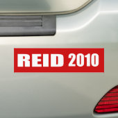 Verkiezingsrooster voor HARRY REID Bumpersticker (Op auto)