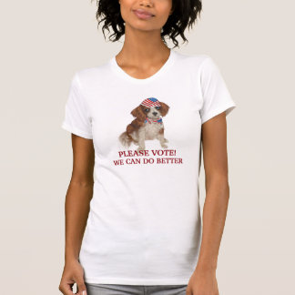 VerkiezingsShirt met koning Charles Dog T-shirt