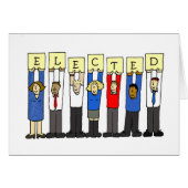 Verkiezingssucces gefeliciteerd (Voorkant Horizontaal)