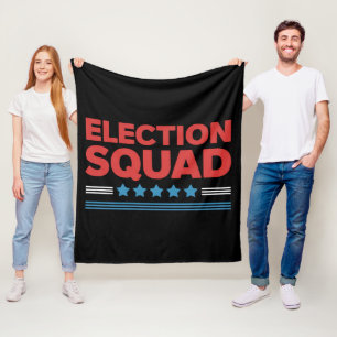 Verkiezingsteam 2024 Verkiezing Democraat Republik Fleece Deken
