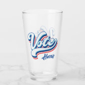 verkiezingstypografie glas (Achterkant)