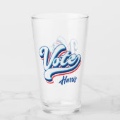 verkiezingstypografie glas (Voorkant)