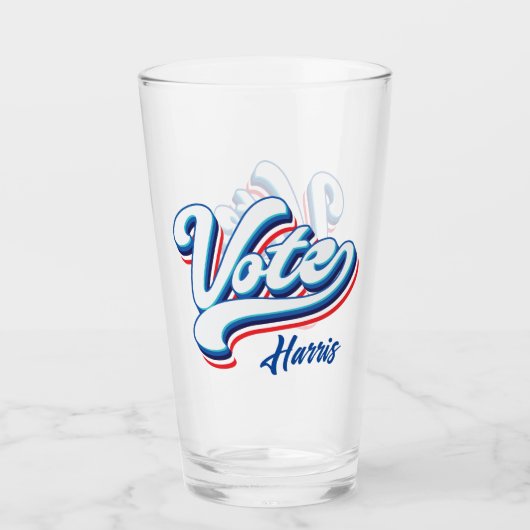 verkiezingstypografie glas (Voorkant)