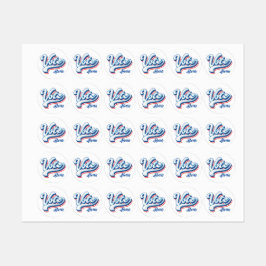 verkiezingstypografie labels