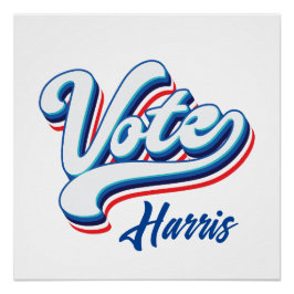 verkiezingstypografie perfect poster