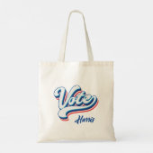 verkiezingstypografie tote bag (Achterkant)