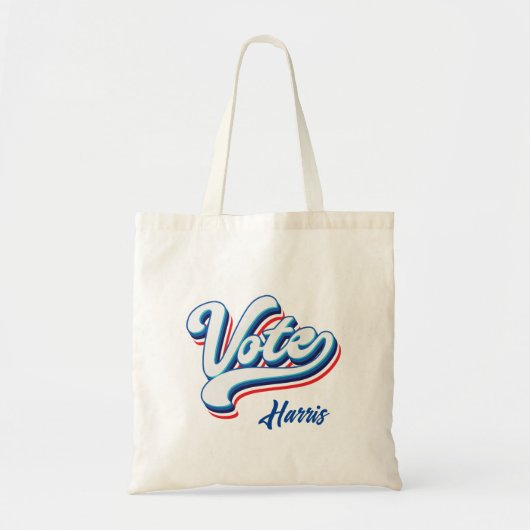 verkiezingstypografie tote bag (Voorkant)