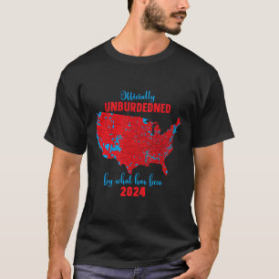 Verkiezingsuitslag 2024 kaart Trump winnen T-shirt