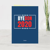 Verkiezingsverliezer voor Trump Kaart (Achterkant)