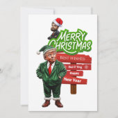 Verkiezingsviering voor de President Kaart (Voorkant)