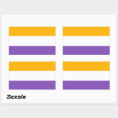 Verkiezingsvlag Vrouwenrechten 19de amendement Rechthoekige Sticker (Vel)