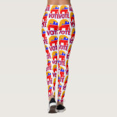 verkiezingswaarneming van de republikeinse olifant leggings (Achterkant)