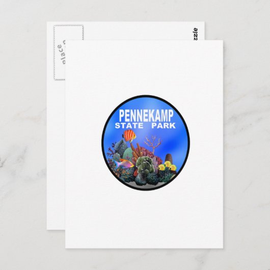 VERKLAAR DE REEFS BRIEFKAART (Voorkant / Achterkant)