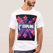 VERKLAAR DE UNIVERSE T-SHIRT (Voorkant)