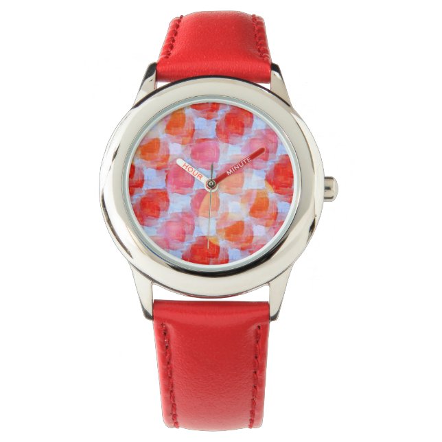 Verklaar van de achtergrond van de ontwerpstructuu horloge (Voorkant)