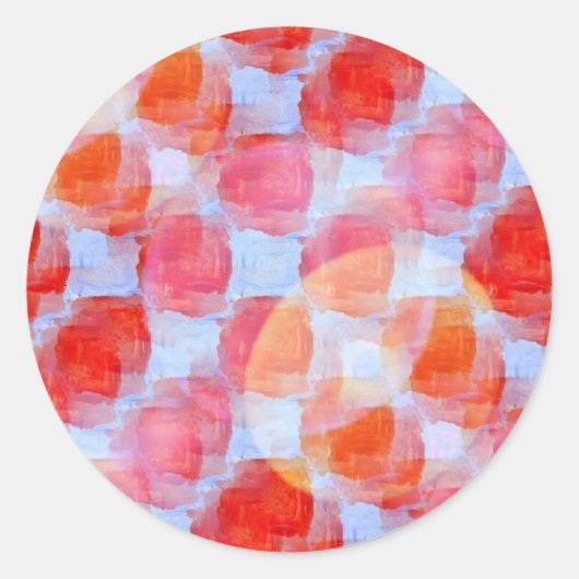 Verklaar van de achtergrond van de ontwerpstructuu ronde sticker (Voorkant)