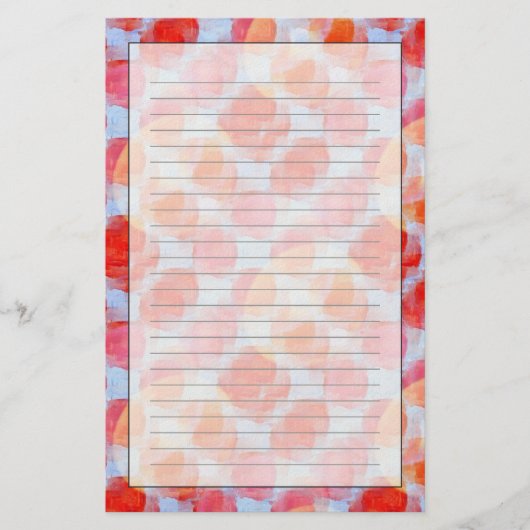 Verklaar van de achtergrond van de ontwerptextuur briefpapier (Voorkant)