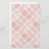 Verklaar van de achtergrond van de ontwerptextuur briefpapier (Voorkant / Achterkant)