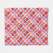 Verklaar van de achtergrond van de ontwerptextuur fleece deken (Voorkant (Horizontaal))