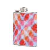 Verklaar van de achtergrond van de ontwerptextuur heupfles (Links)