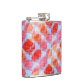 Verklaar van de achtergrond van de ontwerptextuur heupfles (Rechts)